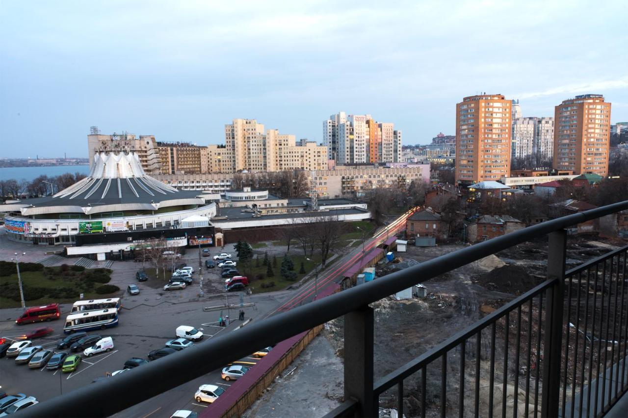 Staybridge Mini-Hotel In Most City Panoramic River View Ντνιπροπετρόφσκ Εξωτερικό φωτογραφία